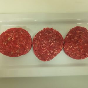 Burger Patties reines Rindfleisch<br />(Stück 200g)<br />200g, 600g, 1kg, 2kg