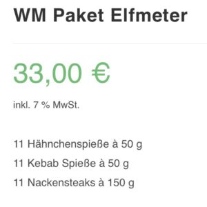 WM Paket Elfmeter