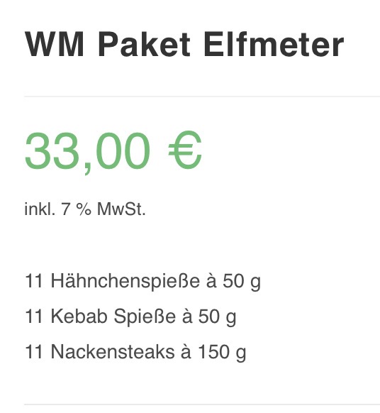 WM Paket Elfmeter