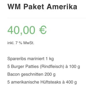 WM Paket Amerika