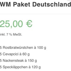 WM Paket Deutschland